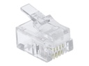 Delock Telefonanschluss - RJ-11 (M) (Packung