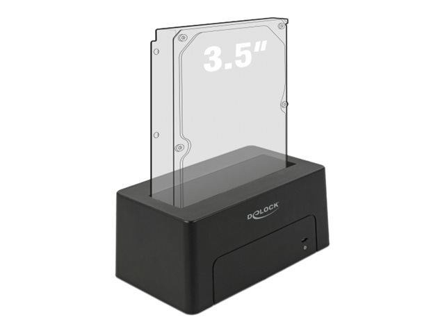 Delock HDD-Dockingstation Schächte: 1 - SATA 6Gb/s - USB 3.1 (Gen 2)