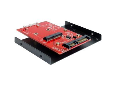 Delock Converter SATA 22 pin > mSATA with 3.5"