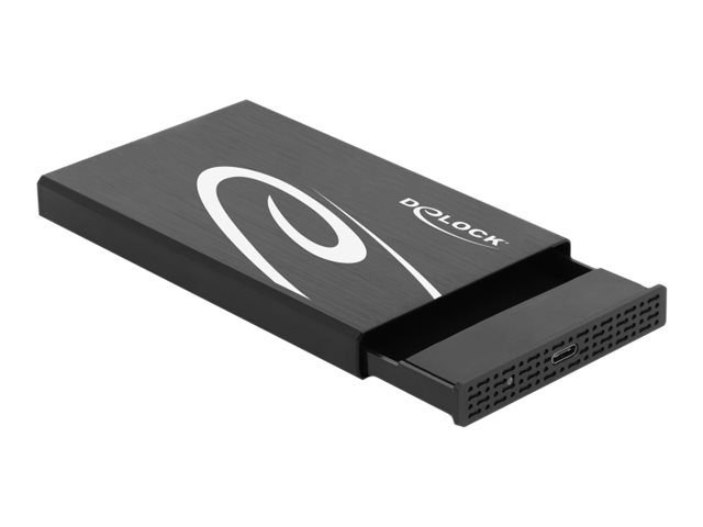 Delock External Enclosure for 2.5" SATA HDD / SSD with SuperSpeed USB 10 Gbps (USB 3.1 Gen 2)