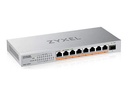 ZyXEL XMG-100 Series XMG-108HP - Switch - nicht verwaltet - unmanaged - 8 x 100/1000/2.5G (PoE++)