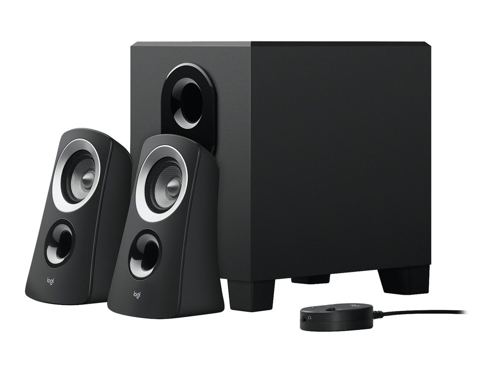 Logitech Z-313 - Lautsprechersystem - für PC - 2.1-Kanal - 25 Watt (Gesamt)