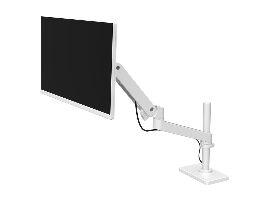[45-709-290] Ergotron LX Pro - Befestigungskit (Monitorarm) - für LCD-Display - Grommet-Montage, hoher Mast - Aluminium - weiß - Bildschirmgröße: bis zu 86,4 cm (bis zu 34 Zoll)