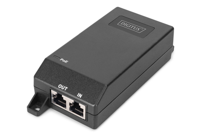 DIGITUS Gigabit Ethernet PoE+ Injektor, 802.3at, 30 W