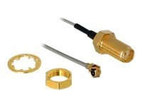 Delock Antennenkabel - I-PEX (M) zu SMA (W)