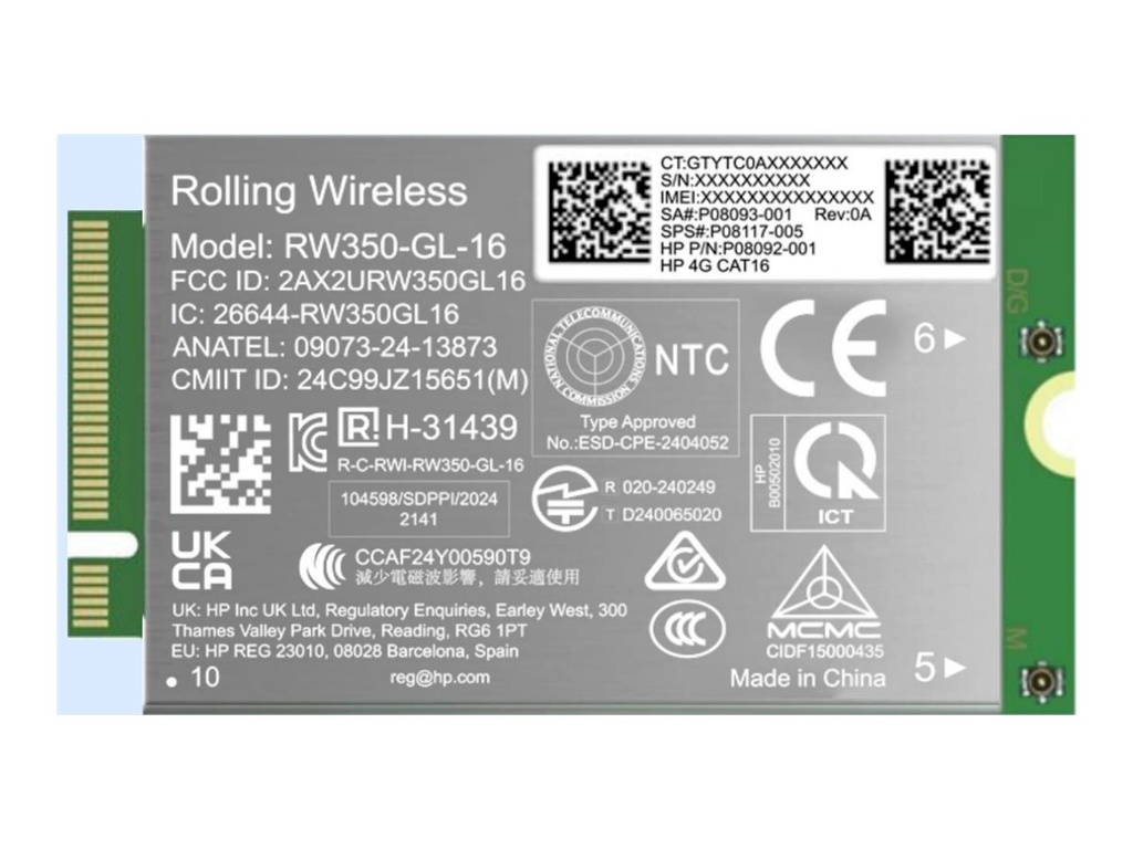 HP  Drahtloses Mobilfunkmodem - 4G LTE Advanced