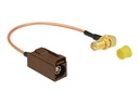 Delock Antennenkabel - FAKRA F-Stecker weiblich