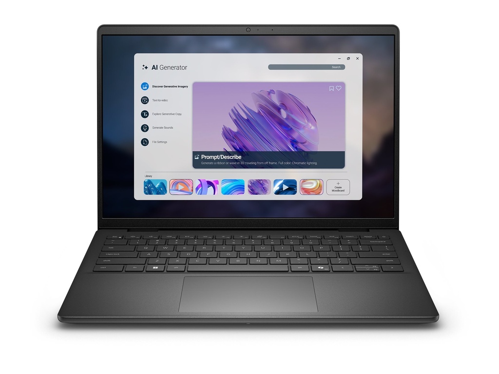 Dell Pro 14 Essential PV14255 - AMD Ryzen AI 5 330 / 2 GHz - Win 11 Pro - Radeon 820M - 16 GB RAM - 512 GB SSD NVMe, Class 25 - 35.56 cm (14")