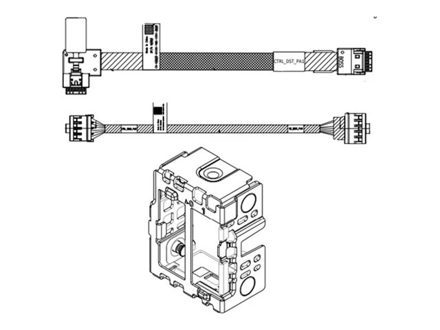 Dell  Kabel - Kundeninstallation - für PowerEdge