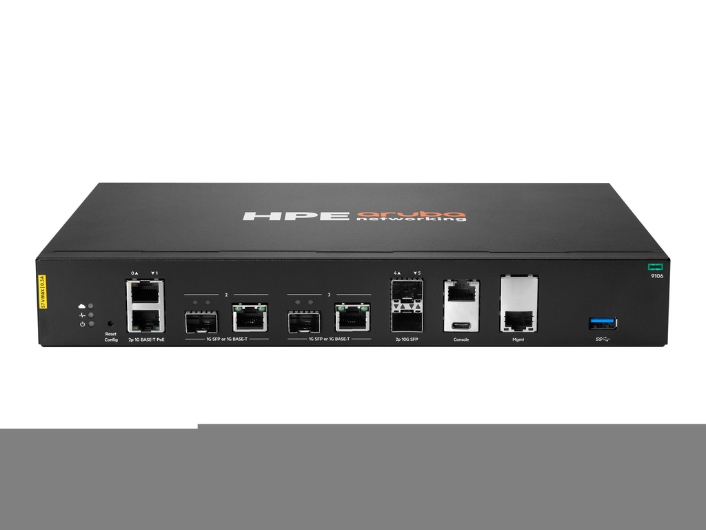 HPE Aruba Networking 9106 (RW) - Gateway - Hybrid