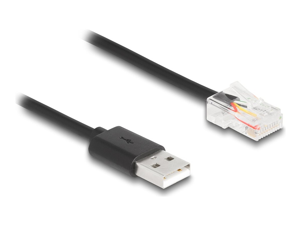 Delock Netzwerkkabel - RJ-50 (M) zu USB (M)