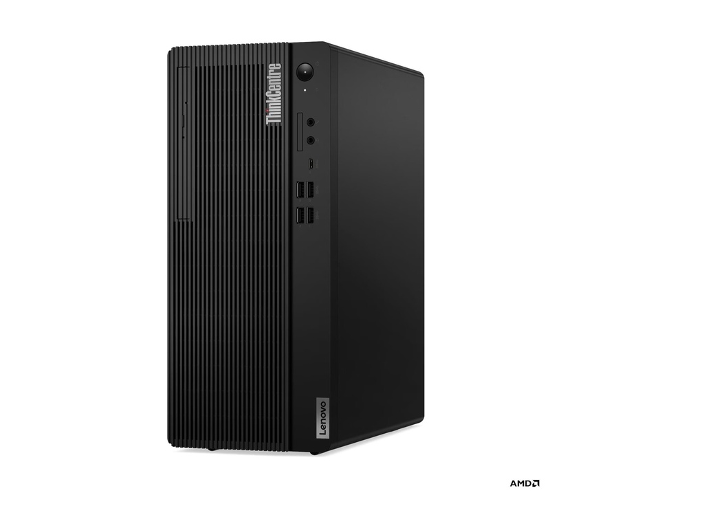 Lenovo ThinkCentre M75t Gen 5 12X9 - Tower - Ryzen 5 8500G / 3.5 GHz - RAM 16 GB - SSD 512 GB - TCG Opal Encryption 2, NVMe - Radeon 740M - 1GbE, Wi-Fi 6E, Bluetooth 5.3 - WLAN: 802.11a/b/g/n/ac/ax (Wi-Fi 6E)