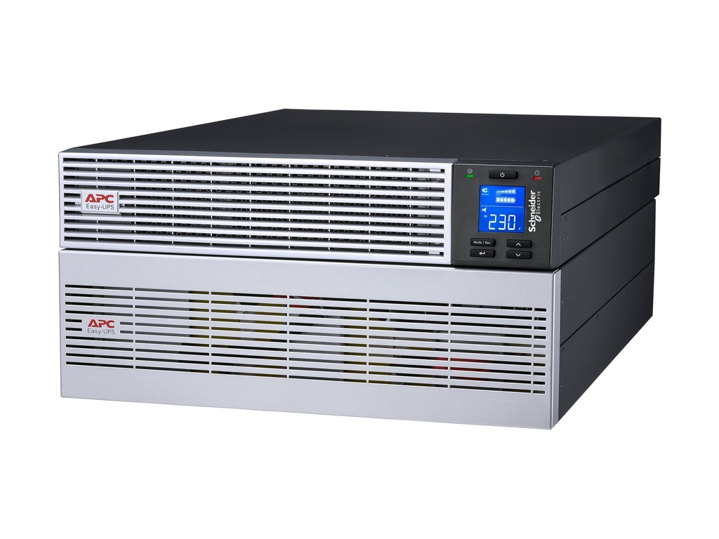[SRVL6KRILRK] APC Easy UPS On-Line - USV (in Rack montierbar/extern) - verlängerte Laufzeit, festverdrahtete Steckdose (1P+N+E)