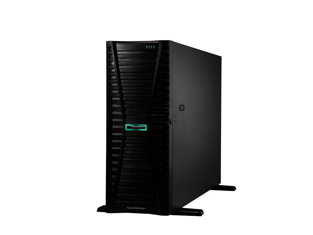 HPE ProLiant ML350 Gen11 - Server - Tower - 4U - zweiweg - 1 x Xeon Silver 4510 / 2.4 GHz - RAM 64 GB - SATA/SAS/NVMe - Hot-Swap 8.9 cm (3.5")