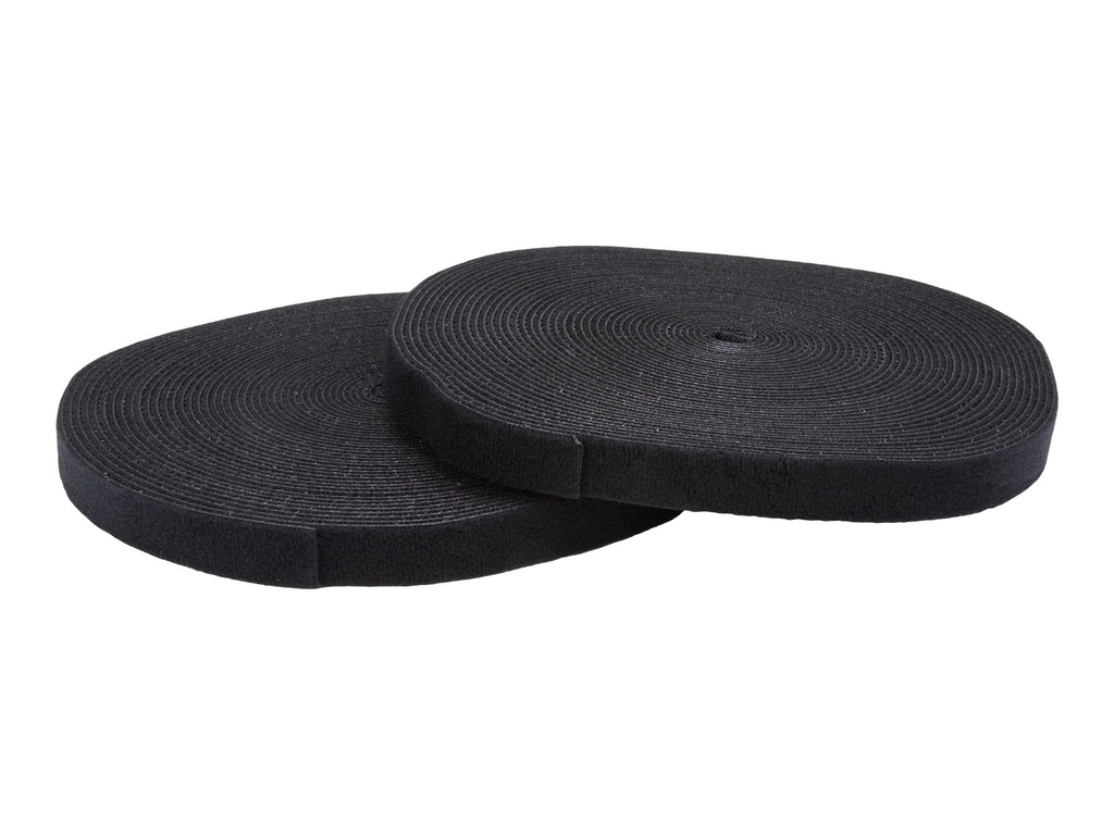 StarTech.com Klettverschluss 30m Rolle - Schwarz
