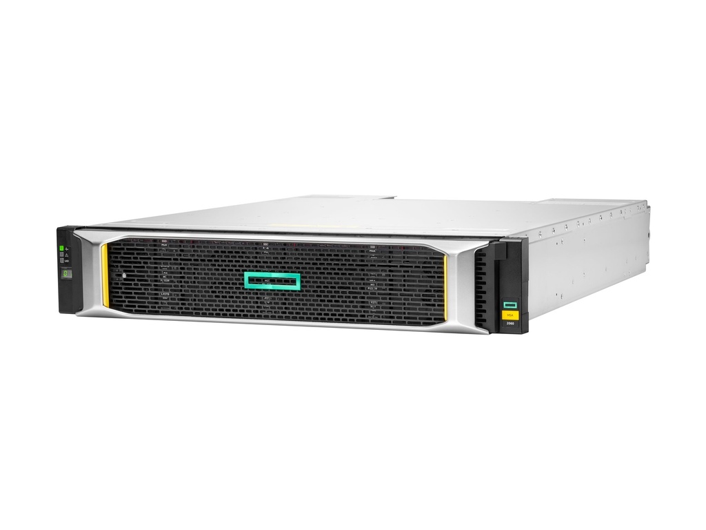HPE Modular Smart Array 2060 10GbE iSCSI LFF Storage - Festplatten-Array - 56 TB - 12 Schächte (SAS-3)