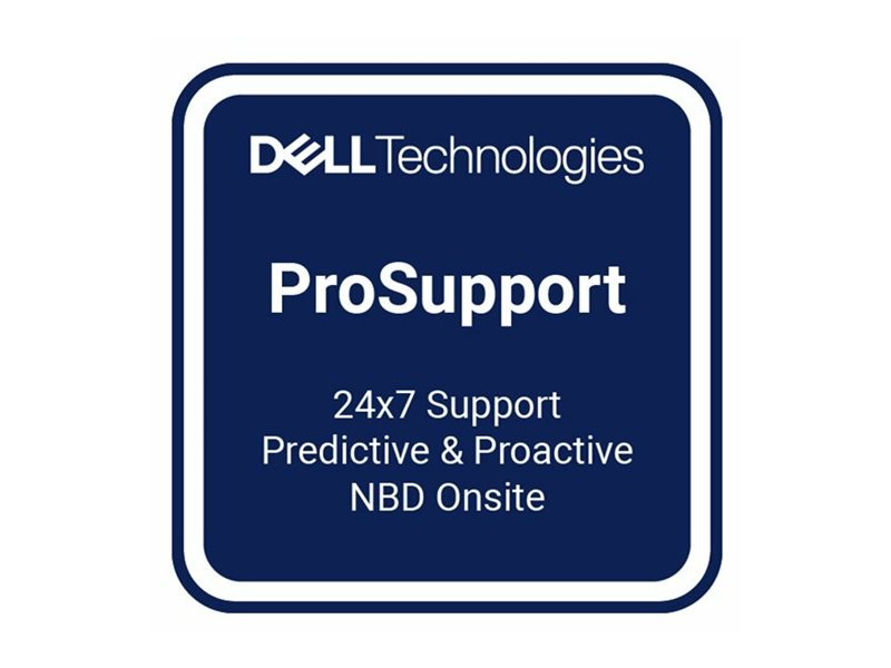 Dell Erweiterung von 1 jahr ProSupport auf 4 jahre ProSupport - Serviceerweiterung - Arbeitszeit und Ersatzteile - 3 Jahre (2./3./4. Jahr)
