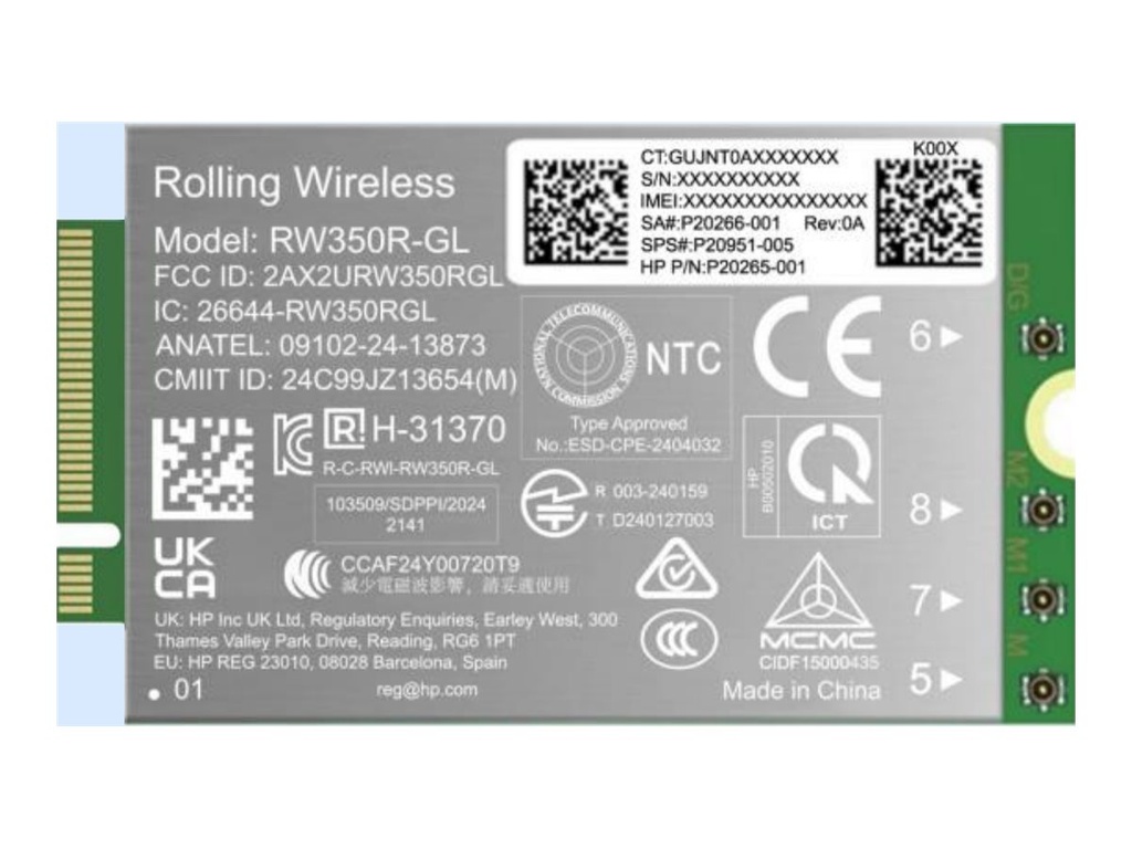 HP  Drahtloses Mobilfunkmodem - 4G LTE Advanced