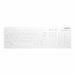 Cherry AK-C8112F kabellose Hygienetastatur - Deutsch - Weiß - Tastatur - 105 Tasten