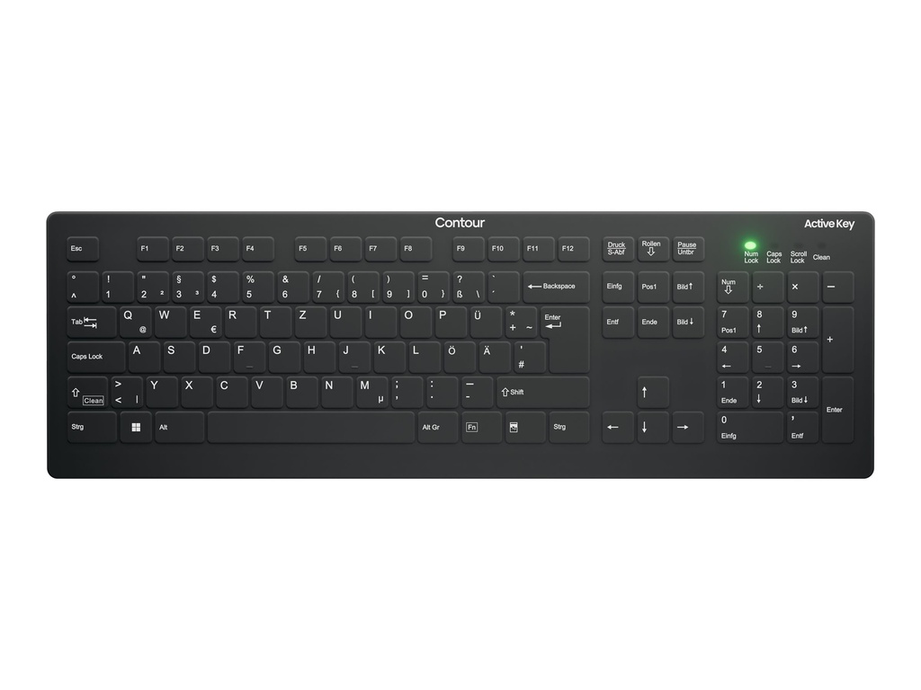 Cherry Contour Active Key AK-C8112 - Tastatur - Wischdesinfektion
