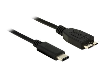 Delock USB-Kabel - Micro-USB Typ B (M) zu 24 pin USB-C (M)