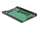 Delock Converter SATA 22 pin > 1 x M.2 / 1 x
