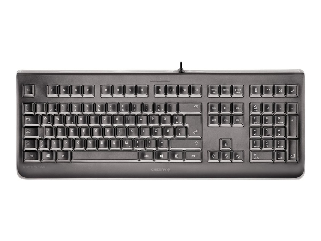Cherry KC 1068 - Tastatur - USA/Europa - Schwarz
