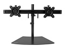 StarTech.com Startech Dual-Monitorhalter - Monitor Halterung für zwei Displays - Aufstellung - einstellbarer Arm - für LCD-Display - Kunststoff, Aluminium, Stahl - Schwarz - Bildschirmgröße: 61 cm (24")