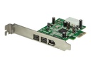 StarTech.com 3 Port 800+400 FireWire PCI Express