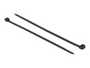 Delock Kabelbinder - wärmebeständig - 38 cm - Schwarz (Packung mit 50)