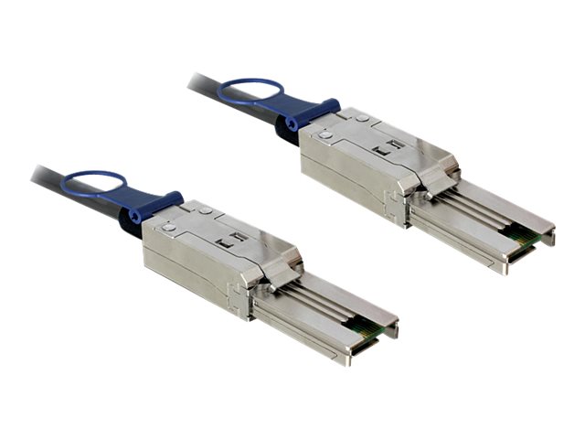 Delock Externes SAS-Kabel - 4x Shielded Mini MultiLane SAS (SFF-8088)