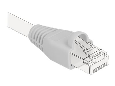 Delock Strain relief for RJ45 plug - Netzwerkkabel-Knickschutz - Grau (Packung mit 20)