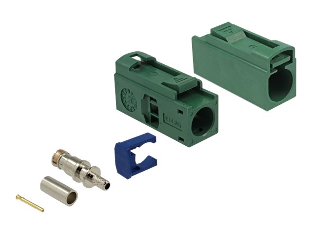 Delock FAKRA E jack 25 mm (long) for crimping