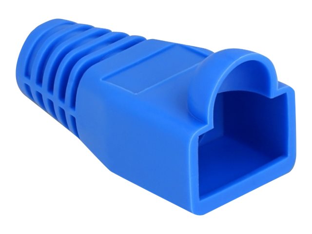 Delock Strain relief for RJ45 plug - Netzwerkkabel-Knickschutz - Blau (Packung mit 20)