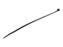 StarTech.com Kabelbinder 254x4 mm, gebogene Spitze, schwarz, 100 Stück - Kabelbinder - 25.4 cm - Schwarz - TAA-konform (Packung mit 100)