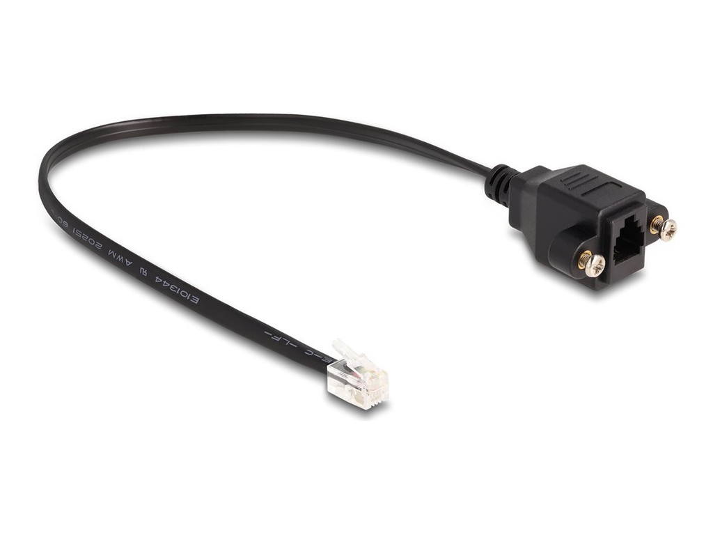 Delock Telefonverlängerungskabel - RJ-10 (M)