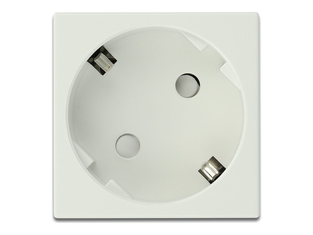 Delock Easy 45 - Steckdose - 2P - Typ F - mit
