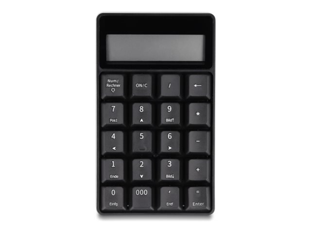 Delock Tastenfeld - 2-in-1, mit Taschenrechnerfunktion