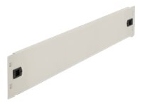 Delock Rack-Blindabdeckungsplatte - Grau - 2U - 48.3 cm (19")