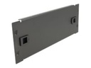 Delock Rack-Blindabdeckungsplatte - Schwarz - 2U - 25.4 cm (10")