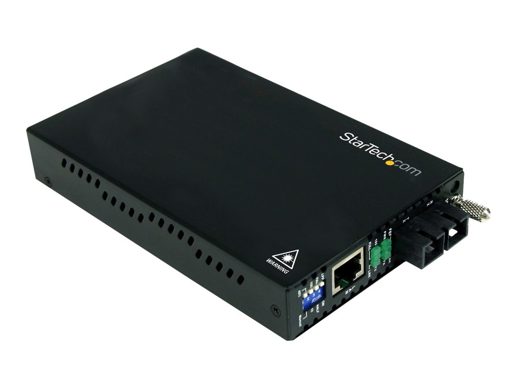 StarTech.com LWL / Glasfaser 10/100 Mbit/s Ethernet SC Medienkonverter 2 km