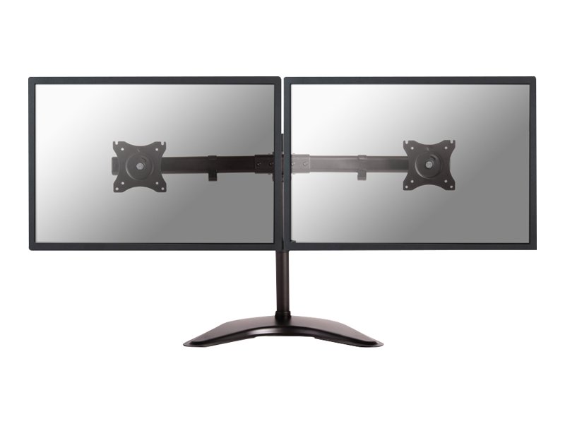 Neomounts NM-D335D - Aufstellung - Voll beweglich - für 2 LCD-Displays - Schwarz - Bildschirmgröße: 25.4-68.6 cm (10"-27")