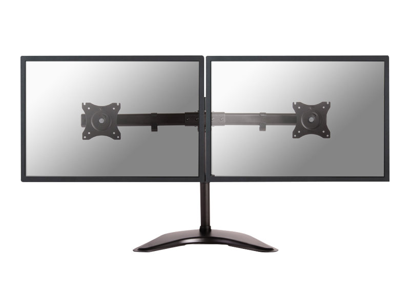 Neomounts NM-D335D - Aufstellung - Voll beweglich - für 2 LCD-Displays - Schwarz - Bildschirmgröße: 25.4-68.6 cm (10"-27")