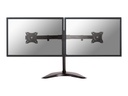 Neomounts NM-D335D - Aufstellung - Voll beweglich - für 2 LCD-Displays - Schwarz - Bildschirmgröße: 25.4-68.6 cm (10"-27")