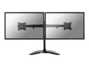 Neomounts NM-D335D - Aufstellung - Voll beweglich - für 2 LCD-Displays - Schwarz - Bildschirmgröße: 25.4-68.6 cm (10"-27")