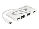 Delock Retail Pack - Dockingstation - USB-C 3.1