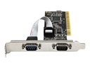 StarTech.com Startech RS232 PCI Karte - PCI auf 2 Serielle Port-Karte - PCI 2-Port DB9 Serielle Controller-Karte RS232 - Schnittstellenkarte - PCI Expansion - Erweiterungskarte für Desktops (PCI2S1P2)