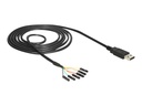 Delock Converter USB 2.0 > Serial-TTL 6 pin pin header connector individually 1.8 m (5 V)