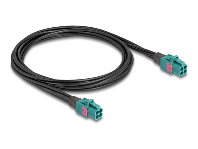 Delock Antennenkabel - Mini FAKRA Z Steckverbinder quad (M)