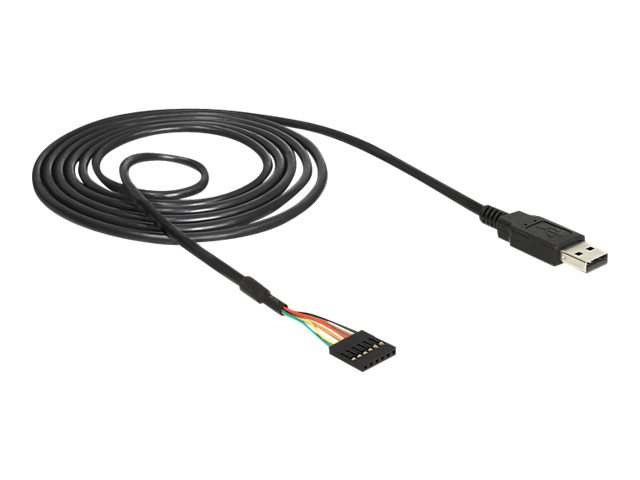 Delock Converter USB 2.0 > Serial-TTL 6 pin socket Pinheader 1.8 m (5 V)